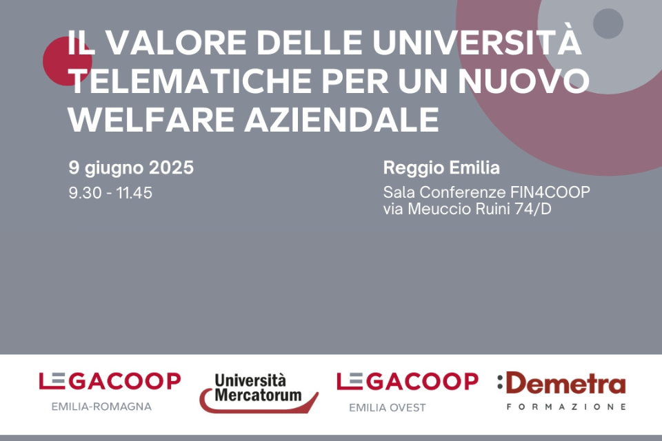 “Il valore delle Università Telematiche per un nuovo welfare aziendale”